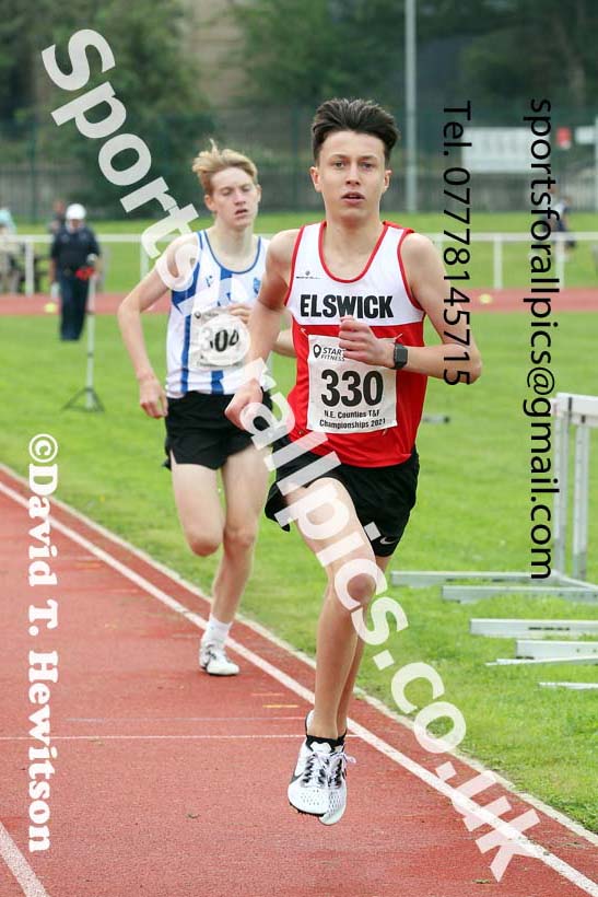 Mens and Boys 800 metres, 2021 North Eastern Track and Field Champs., Middesbrough. Photo: David T. Hewitson/Sports for All Pics